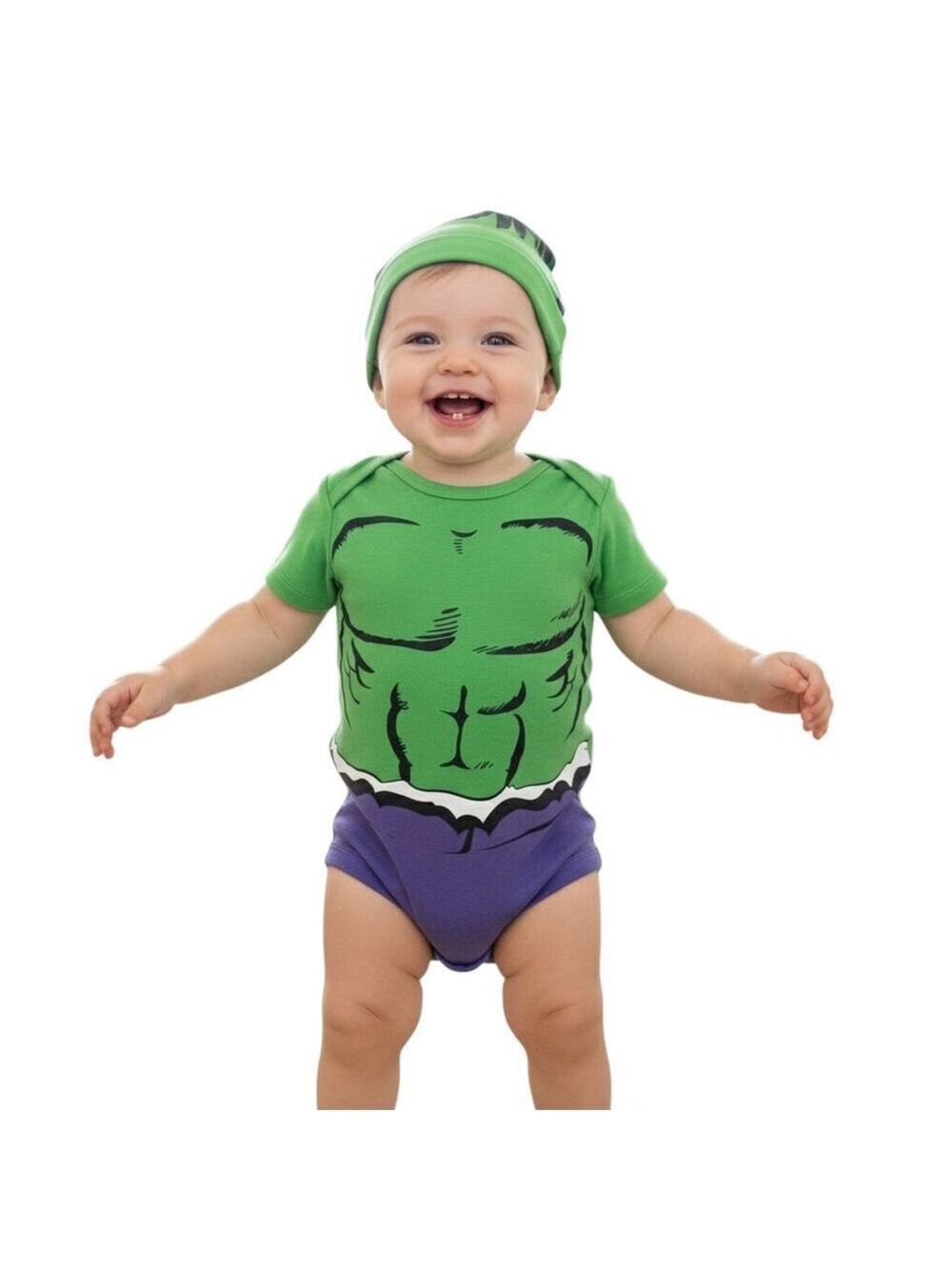 Marvel The Hulk Baby One Piece Romper 18 Months